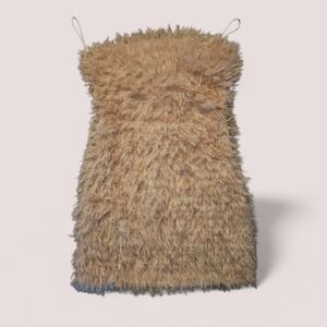 Lulu's Fuzzy Cream Dress